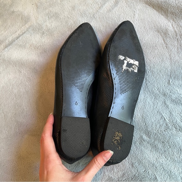 SOLD❌Black flats textured - ballerine noire - Picture 3 of 7